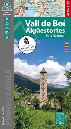 VALL DE BOÍ. AIGÜESTORTES PARC NACIONAL (MAPA ALPINA 1:25 000) | 9788470111730 | Llibreria Aqualata | Comprar libros en catalán y castellano online | Comprar libros Igualada