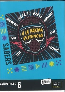 MATEMÀTIQUES 6È PRIMÀRIA - LLIBRE SABERS -  FANFEST | 9788447950577 | DEPARTAMENT D'EDICIONS EDUCATIVES DE BAULA | Llibreria Aqualata | Comprar libros en catalán y castellano online | Comprar libros Igualada