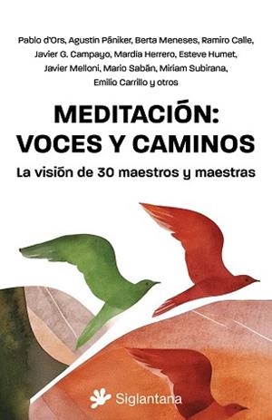 MEDITACIÓN: VOCES Y CAMINOS | 9788410179486 | VARIOS AUTORES | Llibreria Aqualata | Comprar llibres en català i castellà online | Comprar llibres Igualada