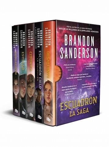 ESTUCHE ESCUADRÓN (CONTIENE: ESCUADRÓN | ESTELAR | CITÓNICA | ESCUADRÓN CIELO | | 9788413149608 | SANDERSON, BRANDON | Llibreria Aqualata | Comprar libros en catalán y castellano online | Comprar libros Igualada