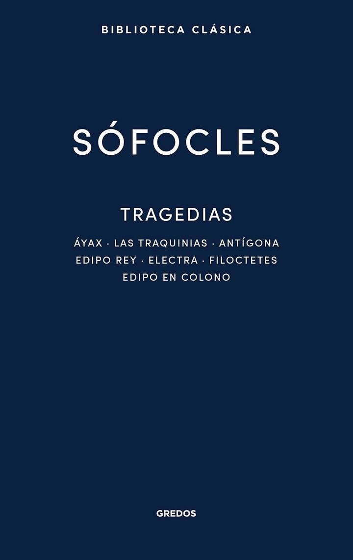 TRAGEDIAS | 9788424939458 | SÓFOCLES | Llibreria Aqualata | Comprar libros en catalán y castellano online | Comprar libros Igualada