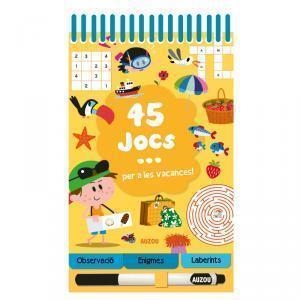 45 JOCS PER A LES VACANCES! | 9782733870952 | POTARD, CÉLINE | Llibreria Aqualata | Comprar llibres en català i castellà online | Comprar llibres Igualada
