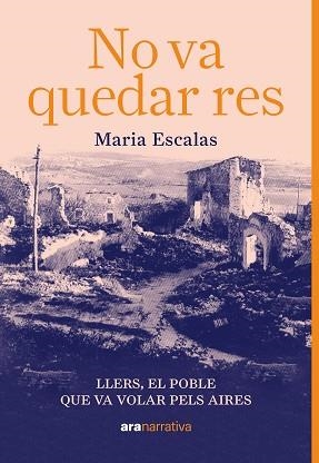 NO VA QUEDAR RES | 9788411731126 | ESCALAS BERNAT, MARIA | Llibreria Aqualata | Comprar llibres en català i castellà online | Comprar llibres Igualada