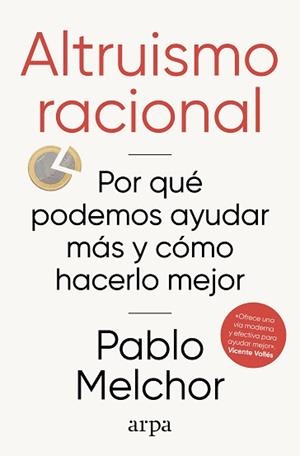 ALTRUISMO RACIONAL | 9788410313972 | MELCHOR, PABLO | Llibreria Aqualata | Comprar llibres en català i castellà online | Comprar llibres Igualada