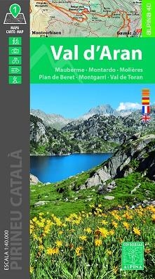 VAL D'ARAN (MAPA ALPINA 1:40 000) | 9788470111891 | EDITORIAL ALPINA | Llibreria Aqualata | Comprar libros en catalán y castellano online | Comprar libros Igualada