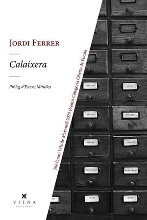 CALAIXERA | 9788419474971 | FERRER, JORDI | Llibreria Aqualata | Comprar libros en catalán y castellano online | Comprar libros Igualada