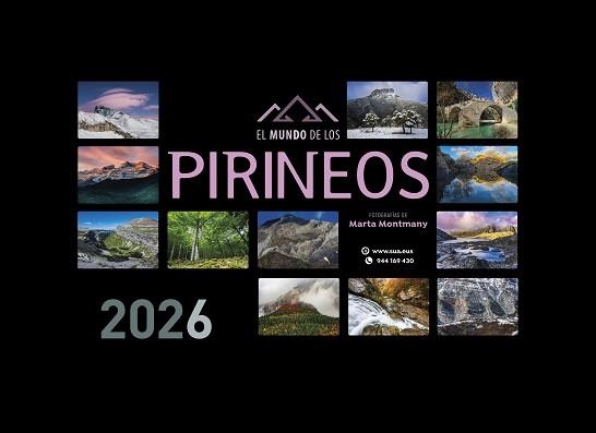 2026 CALENDARIO PIRINEOS | 9788482169422 | AA.VV. | Llibreria Aqualata | Comprar llibres en català i castellà online | Comprar llibres Igualada
