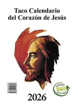 2026 TACO CALENDARIO DEL CORAZÓN DE JESÚS - GRANDE - CON SOPORTE | 9788427149809 | GRUPO DE COMUNICACIÓN LOYOLA. | Llibreria Aqualata | Comprar llibres en català i castellà online | Comprar llibres Igualada