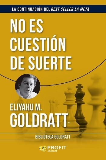NO ES CUESTIÓN DE SUERTE | 9788410235977 | GOLDRATT, ELIYAHU M. | Llibreria Aqualata | Comprar llibres en català i castellà online | Comprar llibres Igualada