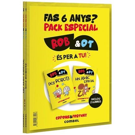 ROB&OT PACK (1 I 2) | 9788411583305 | COPONS, JAUME / FORTUNY, LILIANA | Llibreria Aqualata | Comprar libros en catalán y castellano online | Comprar libros Igualada