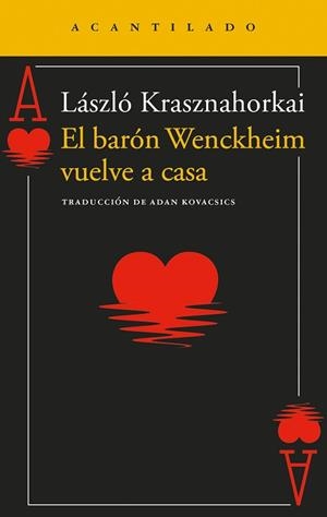 BARÓN WENCKHEIM VUELVE A CASA, EL | 9788419958204 | KRASZNAHORKAI, LÁSZLÓ | Llibreria Aqualata | Comprar llibres en català i castellà online | Comprar llibres Igualada