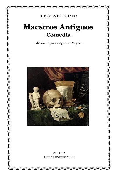 MAESTROS ANTIGUOS | 9788437649382 | BERNHARD, THOMAS | Llibreria Aqualata | Comprar llibres en català i castellà online | Comprar llibres Igualada