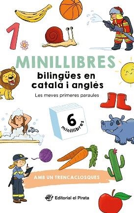 MINILLIBRES BILINGÜES EN CATALÀ I ANGLÈS - LES MEVES PRIMERES PARAULES | 9788419912459 | DEL PIRATA, EDICIONS | Llibreria Aqualata | Comprar libros en catalán y castellano online | Comprar libros Igualada