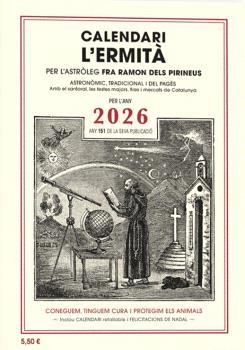 2026 CALENDARI L'ERMITA | 9788412798586 | AA.VV. | Llibreria Aqualata | Comprar llibres en català i castellà online | Comprar llibres Igualada