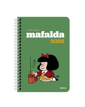2026 AGENDA MAFALDA ANILLADA MÓDULOS VERDE | 9786316693129 | QUINO | Llibreria Aqualata | Comprar llibres en català i castellà online | Comprar llibres Igualada
