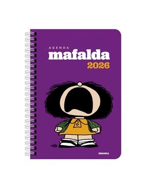 2026 MAFALDA AGENDA ANILLADA PROTESTA VIOLETA | 9786316693150 | QUINO | Llibreria Aqualata | Comprar llibres en català i castellà online | Comprar llibres Igualada