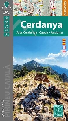 CERDANYA. ALTA CERDANYA CAPCIR ANDORRA 1: 50000 | 9788470111914 | VV.AA. | Llibreria Aqualata | Comprar llibres en català i castellà online | Comprar llibres Igualada