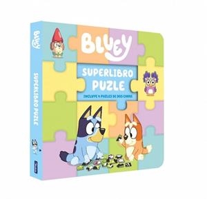 BLUEY. SUPERLIBRO PUZZLE. 4 PUZLES DE DOS CARAS PARA LEER Y JUGAR | 9788448871291 | BLUEY | Llibreria Aqualata | Comprar libros en catalán y castellano online | Comprar libros Igualada