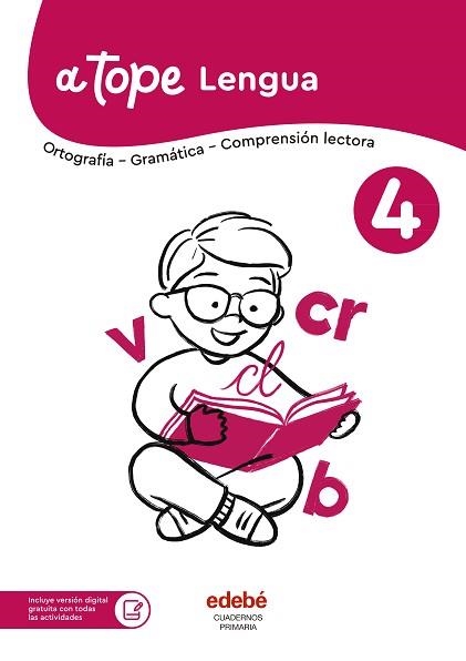 A TOPE LENGUA 4 | 9788468376226 | EDEBÉ, OBRA COLECTIVA | Llibreria Aqualata | Comprar libros en catalán y castellano online | Comprar libros Igualada