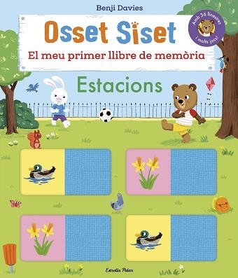 OSSET SISET. EL MEU PRIMER LLIBRE DE MEMÒRIA. ESTACIONS | 9791387519803 | DAVIES, BENJI | Llibreria Aqualata | Comprar llibres en català i castellà online | Comprar llibres Igualada
