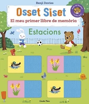 OSSET SISET. EL MEU PRIMER LLIBRE DE MEMÒRIA. ESTACIONS | 9791387519803 | DAVIES, BENJI | Llibreria Aqualata | Comprar llibres en català i castellà online | Comprar llibres Igualada