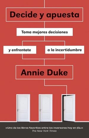 DECIDE Y APUESTA | 9788411004077 | DUKE, ANNIE | Llibreria Aqualata | Comprar llibres en català i castellà online | Comprar llibres Igualada