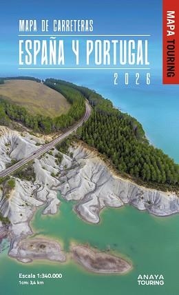 2026 MAPA DE CARRETERAS DE ESPAÑA Y PORTUGAL 1:340.000, | 9788491589969 | ANAYA TOURING | Llibreria Aqualata | Comprar llibres en català i castellà online | Comprar llibres Igualada