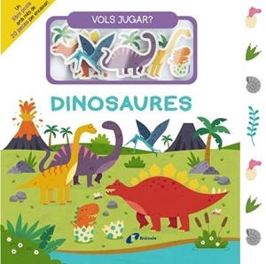 VOLS JUGAR? DINOSAURES | 9788413494241 | VARIOS AUTORES | Llibreria Aqualata | Comprar libros en catalán y castellano online | Comprar libros Igualada