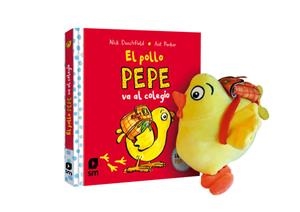 POLLO PEPE VA AL COLEGIO, EL (PACK CON MUÑECO) | 9788410550100 | PARKER, ANT | Llibreria Aqualata | Comprar llibres en català i castellà online | Comprar llibres Igualada