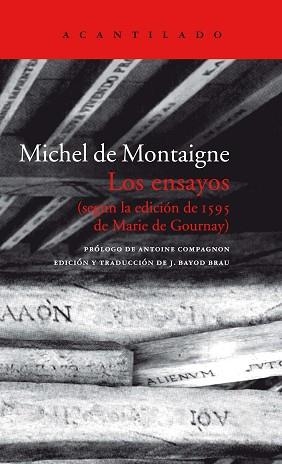 ENSAYOS, LOS | 9788418370625 | DE MONTAIGNE, MICHEL | Llibreria Aqualata | Comprar llibres en català i castellà online | Comprar llibres Igualada