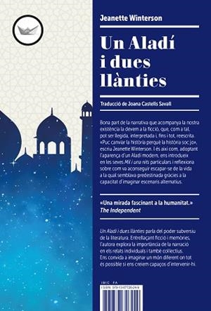 UN ALADÍ I DUES LLÀNTIES | 9791387726249 | WINTERSON, JEANETTE | Llibreria Aqualata | Comprar llibres en català i castellà online | Comprar llibres Igualada