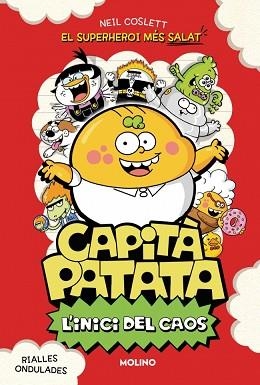 CAPITÀ PATATA 1. L'INICI DEL CAOS | 9788427252790 | COSLETT, NEIL | Llibreria Aqualata | Comprar llibres en català i castellà online | Comprar llibres Igualada