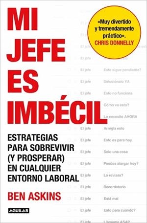 MI JEFE ES IMBÉCIL | 9788403526303 | ASKINS, BEN | Llibreria Aqualata | Comprar libros en catalán y castellano online | Comprar libros Igualada