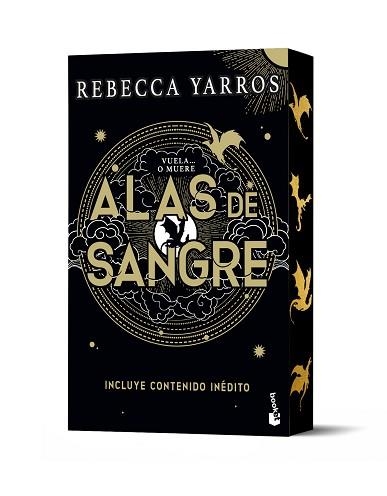 ALAS DE SANGRE. EDICIÓN ESPECIAL LIMITADA CON CANTOS DECORADOS | 9788408316084 | YARROS, REBECCA | Llibreria Aqualata | Comprar llibres en català i castellà online | Comprar llibres Igualada