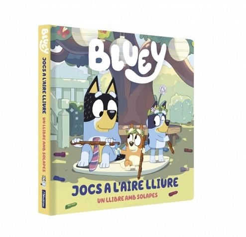 BLUEY. LLIBRE DE CARTRÓ AMB SOLAPES - JOC A L'AIRE LLIURE | 9788448872748 | BLUEY | Llibreria Aqualata | Comprar llibres en català i castellà online | Comprar llibres Igualada