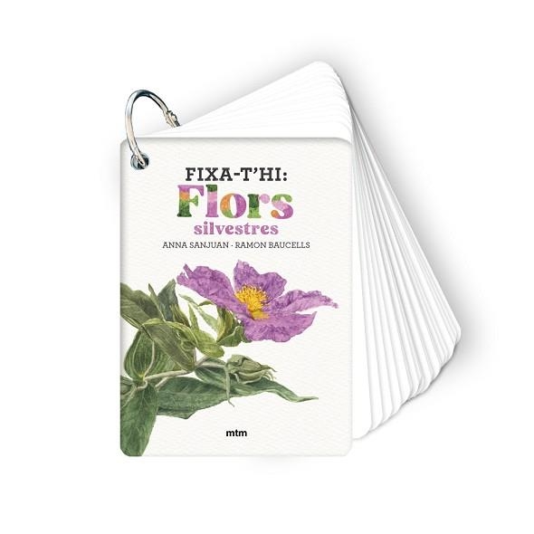 FIXA-T'HI: FLORS SILVESTRES | 9788410407589 | SANJUAN LLORENS, ANNA / BAUCELLS COLOMER, RAMON | Llibreria Aqualata | Comprar llibres en català i castellà online | Comprar llibres Igualada