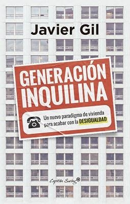 GENERACIÓN INQUILINA | 9791399105988 | GIL, JAVIER | Llibreria Aqualata | Comprar llibres en català i castellà online | Comprar llibres Igualada