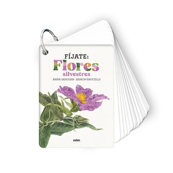 FÍJATE: FLORES SILVESTRES | 9788410407572 | SANJUAN LLORENS, ANNA / BAUCELLS COLOMER, RAMON | Llibreria Aqualata | Comprar llibres en català i castellà online | Comprar llibres Igualada