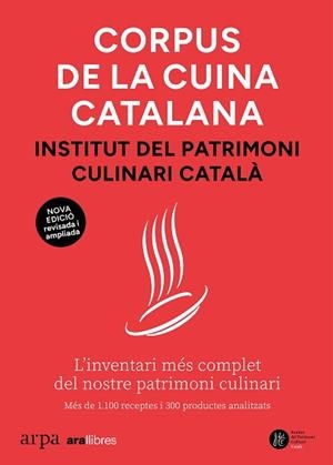 CORPUS DE LA CUINA CATALANA | 9791387833381 | INSTITUT DEL PATRIMONI CULINARI CATALÀ | Llibreria Aqualata | Comprar llibres en català i castellà online | Comprar llibres Igualada