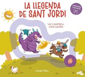 LLEGENDA DE SANT JORDI AMB PECES LLISCANTS, LA | 9791387903121 | SAMBA, GINA | Llibreria Aqualata | Comprar libros en catalán y castellano online | Comprar libros Igualada