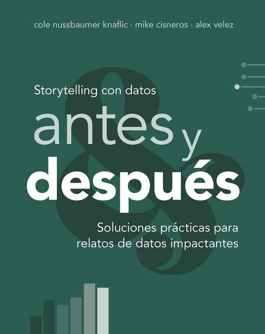 STORYTELLING CON DATOS, ANTES Y DESPUÉS | 9788441552739 | NUSSBAUMER KNAFLIC, COLE / CISNEROS, MIKE / VELEZ, ALEX | Llibreria Aqualata | Comprar llibres en català i castellà online | Comprar llibres Igualada