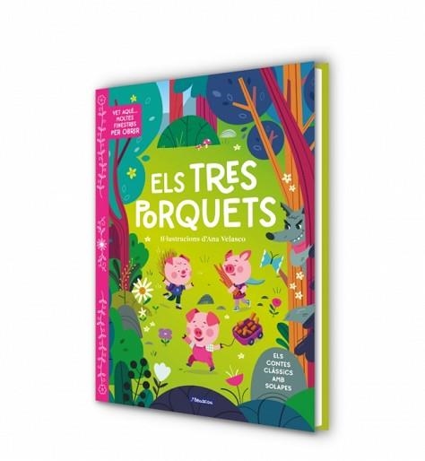 TRES PORQUETS, ELS (VET AQUÍ... MOLTES FINESTRES PER OBRIR) | 9788448872038 | VARIOS AUTORES | Llibreria Aqualata | Comprar llibres en català i castellà online | Comprar llibres Igualada