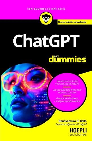 CHATGPT PARA DUMMIES. NUEVA EDICIÓN ACTUALIZADA | 9791254990865 | DI BELLO, BONAVENTURA | Llibreria Aqualata | Comprar llibres en català i castellà online | Comprar llibres Igualada