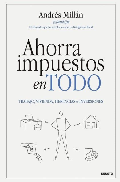 AHORRA IMPUESTOS EN TODO | 9788423440443 | MILLÁN, ANDRÉS | Llibreria Aqualata | Comprar libros en catalán y castellano online | Comprar libros Igualada