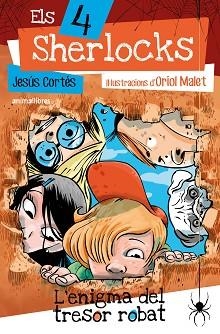 4 SHERLOCKS 4, ELS.  L'ENIGMA DEL TRESOR PERDUT | 9791387847357 | CORTÉS, JESÚS | Llibreria Aqualata | Comprar libros en catalán y castellano online | Comprar libros Igualada
