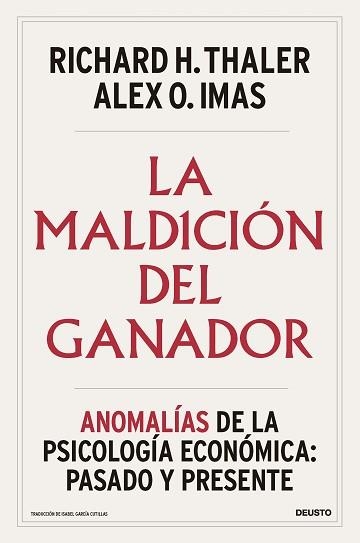 MALDICIÓN DEL GANADOR, LA | 9788423439027 | THALER, RICHARD H./IMAS, ALEX O. | Llibreria Aqualata | Comprar llibres en català i castellà online | Comprar llibres Igualada