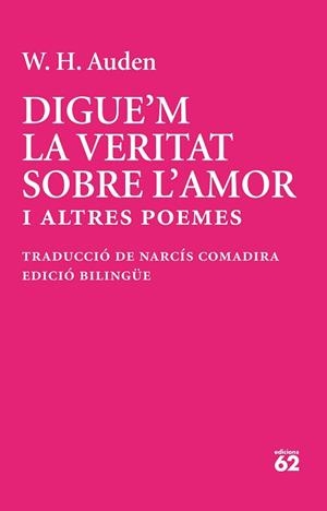 DIGUE'M LA VERITAT SOBRE L'AMOR | 9788429783513 | AUDEN, W. H. | Llibreria Aqualata | Comprar llibres en català i castellà online | Comprar llibres Igualada