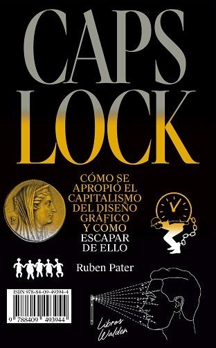 CAPS LOCK | 9788409493944 | PATER, RUBEN / MORENO HERRANZ, MANUEL | Llibreria Aqualata | Comprar llibres en català i castellà online | Comprar llibres Igualada