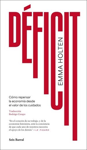 DÉFICIT | 9788432250293 | HOLTEN, EMMA | Llibreria Aqualata | Comprar llibres en català i castellà online | Comprar llibres Igualada