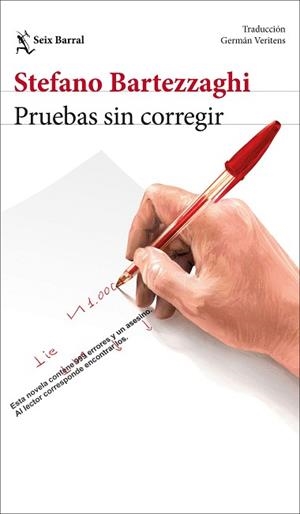 PRUEBAS SIN CORREGIR | 9788432250880 | BARTEZZAGHI, STEFANO | Llibreria Aqualata | Comprar llibres en català i castellà online | Comprar llibres Igualada